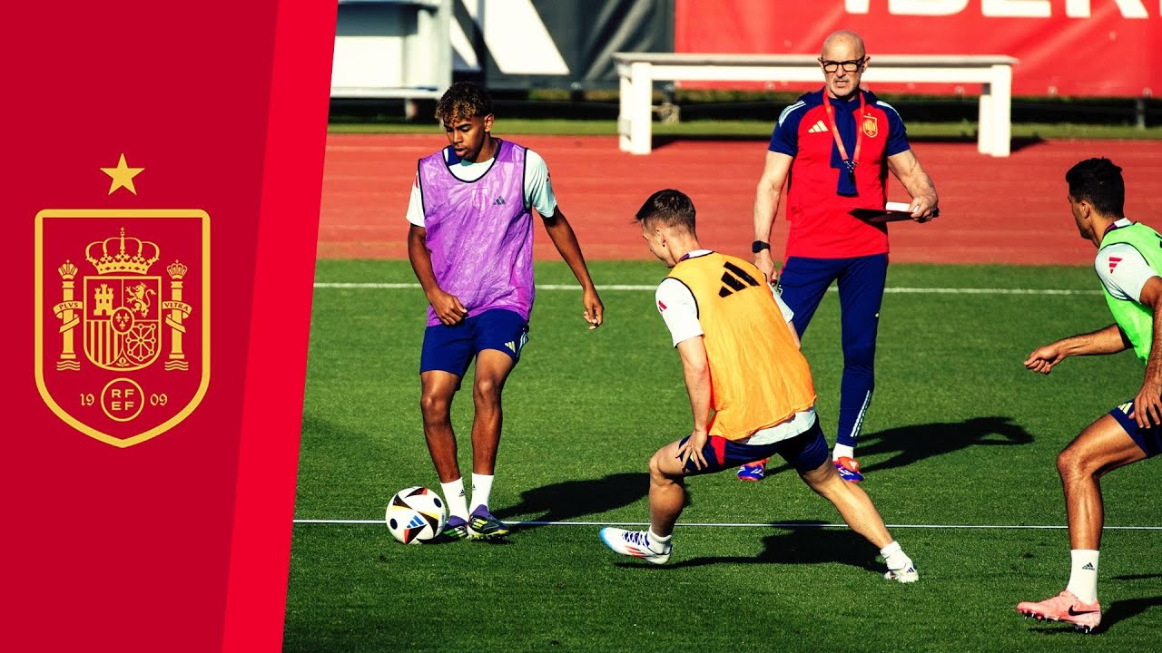 EURO 2024 | Así fue el PRIMER ENTRENAMIENTO de la SELECCIÓN ESPAÑOLA, de puertas abiertas