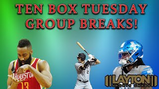 Ten Box Tuesday Group Breaks and Personals w/ LSC!