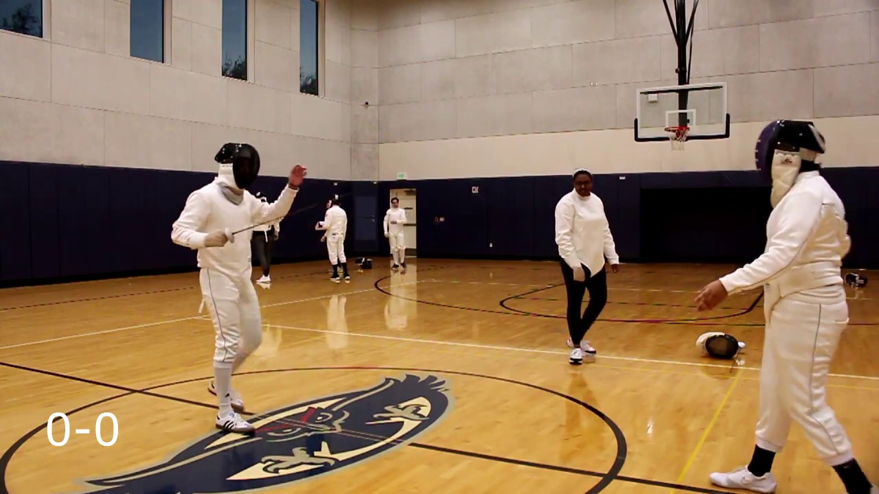 Fencing bout 14 YouTube