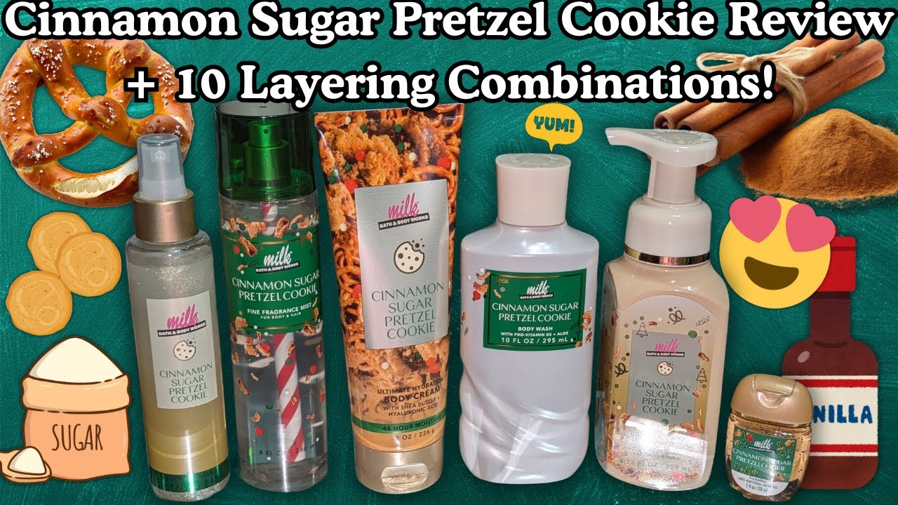 (Обзор) 🥨Сахарный крендель с корицей ▌Молочный батончик x Bath & Body Works▌ Я определенно это со...