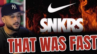 Nike Has Just Been Forced To Officially Respond To The SNKRS App Getting Shut Down Rumors..