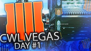 CWL VEGAS DAY 1 HIGHLIGHTS AND CRAZY PLAYS!!! (Call of Duty Black ops 4)