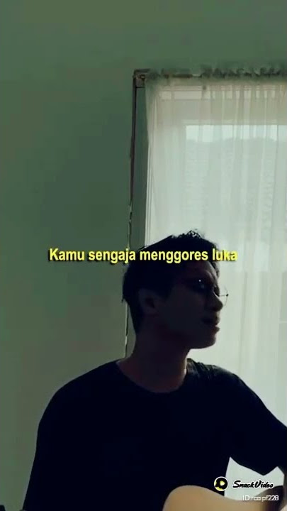 lagu aku sekuat hati bertahan cover gitar#shorts