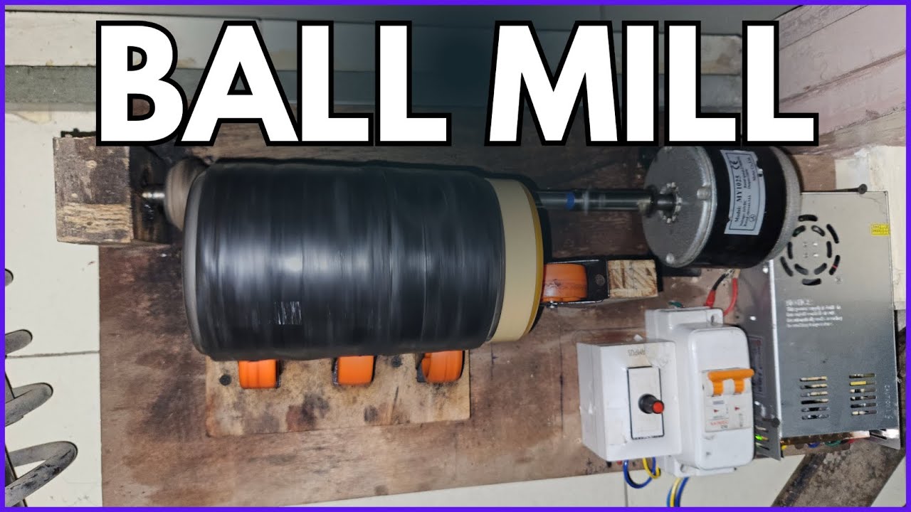 BALL MILL extremely useful for making fireworks 