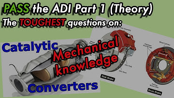 PASS the ADI part 1 | Mechanical Knowledge