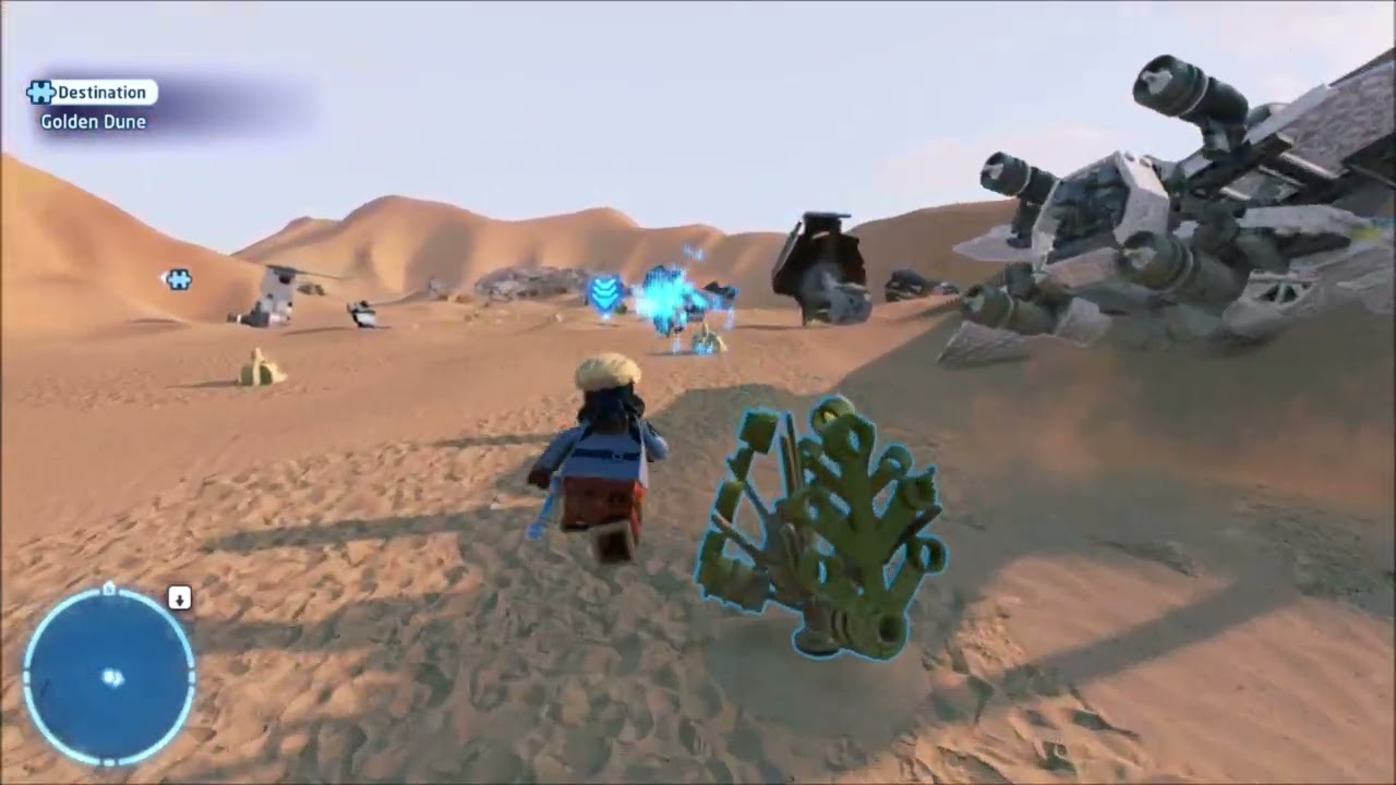 Lego SW Saga. Jakku, Niima Outpost "Golden Dune"