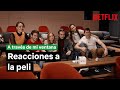 Los protagonistas de REACCIONAN a la película | A través de mi ventana | Netflix España