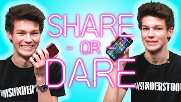 Hayden Summerall Shares What’s In His Phone | SHARE OR DARE