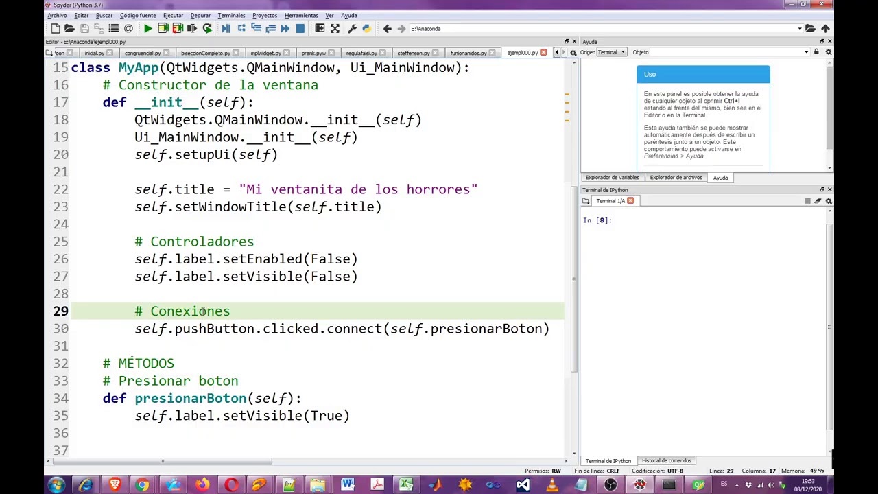 Charlas Videntes: Python y las GUIs - YouTube