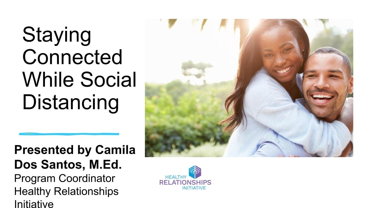 Staying Connected While Social Distancing - YouTube