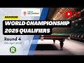 Live: Snooker World Championship 2025 Qualifiers - Round 4 (Day 9)