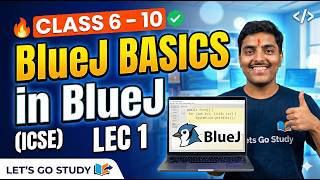 Blue J Programming Basics|Java|Computer|Lecture 1|ICSE.