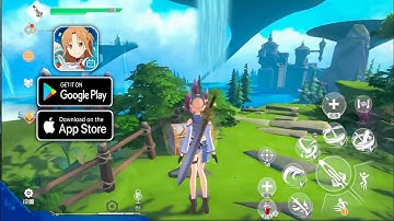 Sword Art Online Black Swordsman: Ace Gameplay MMO RPG Android/iOS (Mobile)