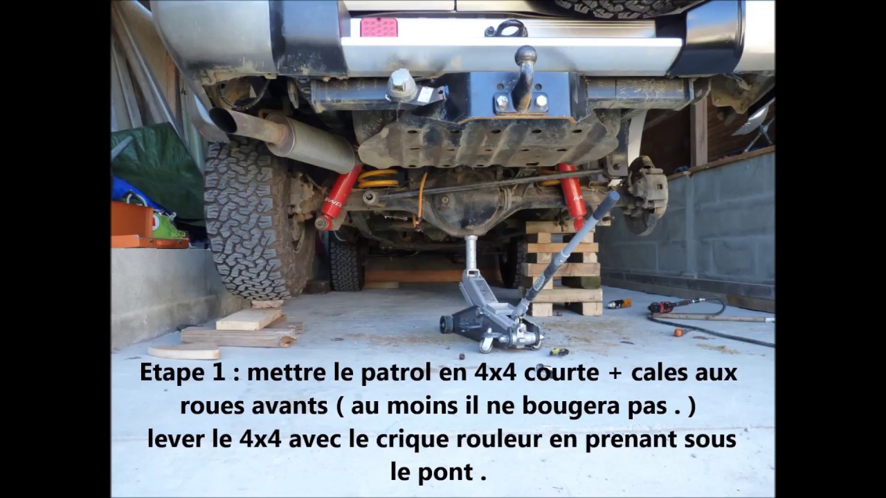 Cales de réhausse de suspension pour Mitsubishi Pajero III et Pajero IV