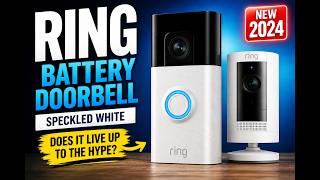 Ring Battery Doorbell - Speckled White with Indoor Cam Plus - Does It Live Up to the Hype