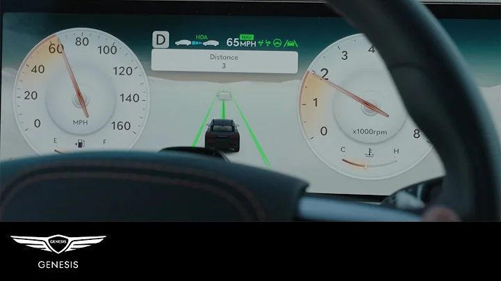 How to Use Highway Lane Change Assist | Genesis GV70 | How-To | Genesis