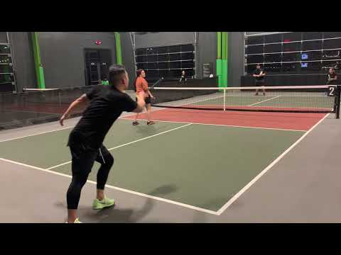 4.0 mixed pickleball Cameron Tucker & Kim Knotts vs Zach Nguyen and
