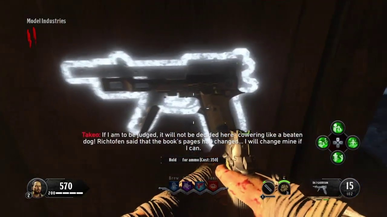 Call of duty B04 Blood of the Dead first room r15 - YouTube