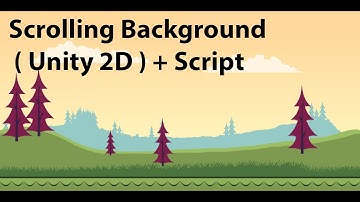 Scrolling Background ( Unity 2D )  + Script