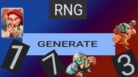 Using a random number generator to create decks! - Smashing Four
