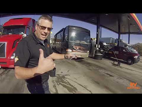 rv-training---getting-diesel-at-a-truck-stop!