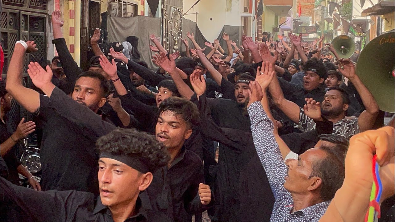 6 Muharram Juloos 2024 | Anjuman e Haidery Nowgawan Sadat | Live Azadari Nowgawan Sadat