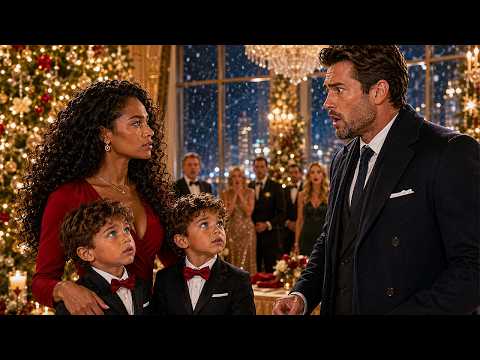 Billionaire Shocked on Christmas—Sees His Ex with Kids Who Look Just Like Him
