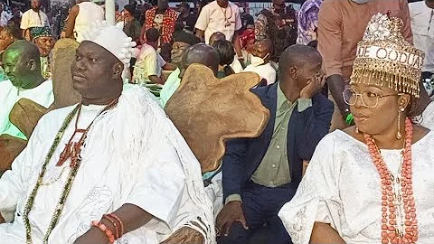 IYALAJE OODUA Toyin Kolade AND Ooni Of Ife Dazzle Culturati