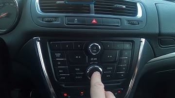 How to Enter and Manage Radio Equalizer in Opel Mokka I ( 2012 – 2019 )