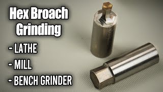 Easy Rotary Broach Tool Grinding