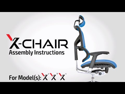 X-Chair: Assembly Instructions (X2, X3, X4)