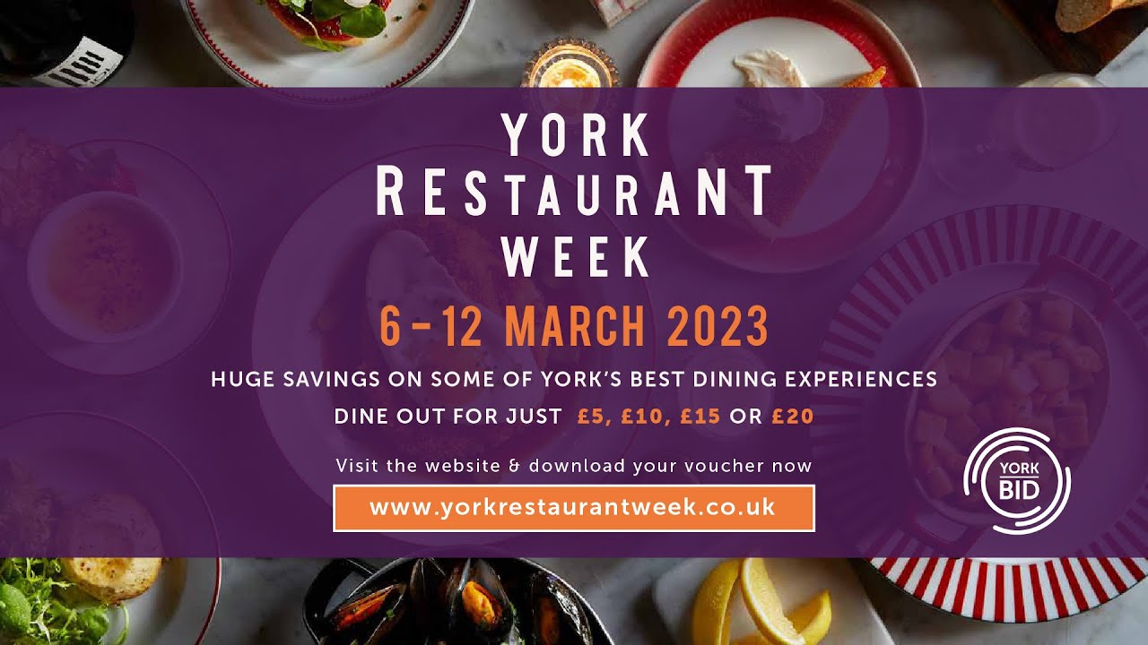 York Restaurant Week March 2023 YouTube