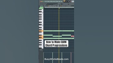 How to Make DARK Chord Progressions