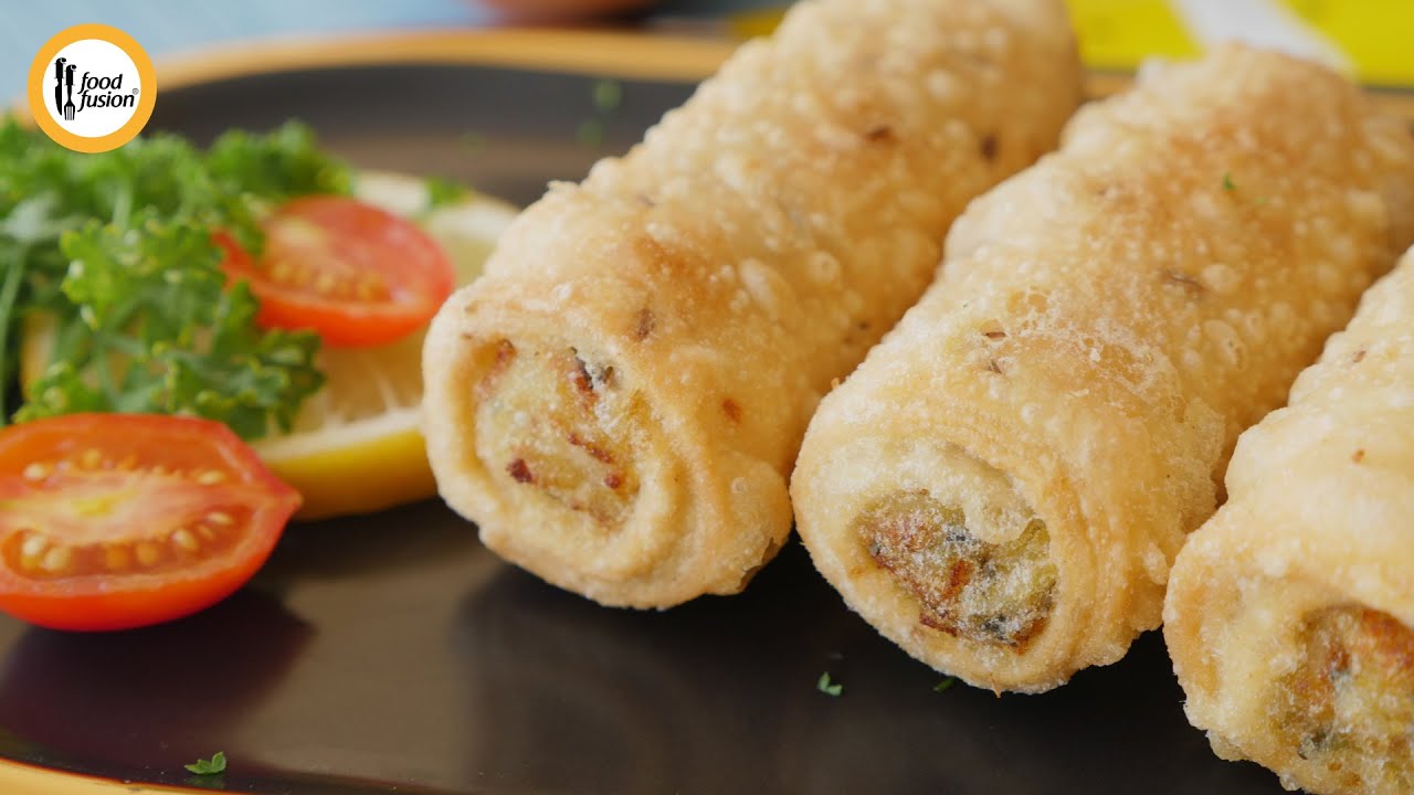 Potato Samosa Rolls Recipe By Food Fusion (Ramzan Special)