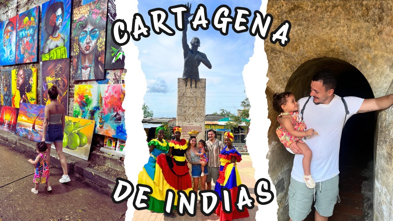 VISITAMOS EL PRIMER PUEBLO LIBRE DE AMÉRICA// VOLVEMOS A CARTAGENA DE ...