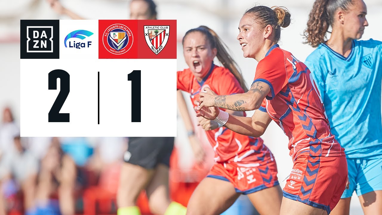 Levante Las Planas vs Athletic Club (2-1) | Resumen y goles ...
