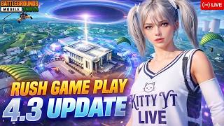 BGMI 4.3 Update❤️‍🔥Highlights &amp; Rush Gameplay💪#bgmi #shortslive #livestream #shortsfeed #shorts #yt