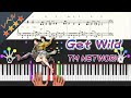 【楽譜（AI-2）】Get Wild/TM NETWORK（ピアノソロ中級～上級）『シティーハンター』エンディングテーマ【ピアノアレンジ楽譜】