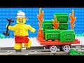 Lego Train Gym Money Fail - Firefighter