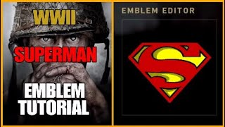 Call of Duty WW2 Superman Logo / Sign Emblem Tutorial