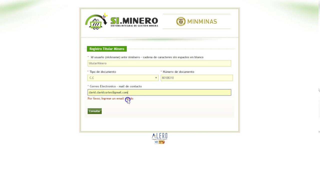 formato basico minero crear titular siminero youtube formato basico