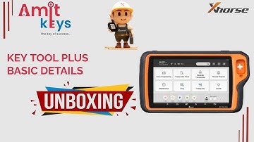 VVDI KEY TOOL PLUS UNBOXING @AmitKeys  @xhorseglobal6862