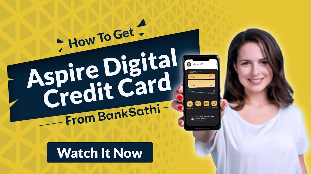 Aspire Digital Credit Card | BankSathi