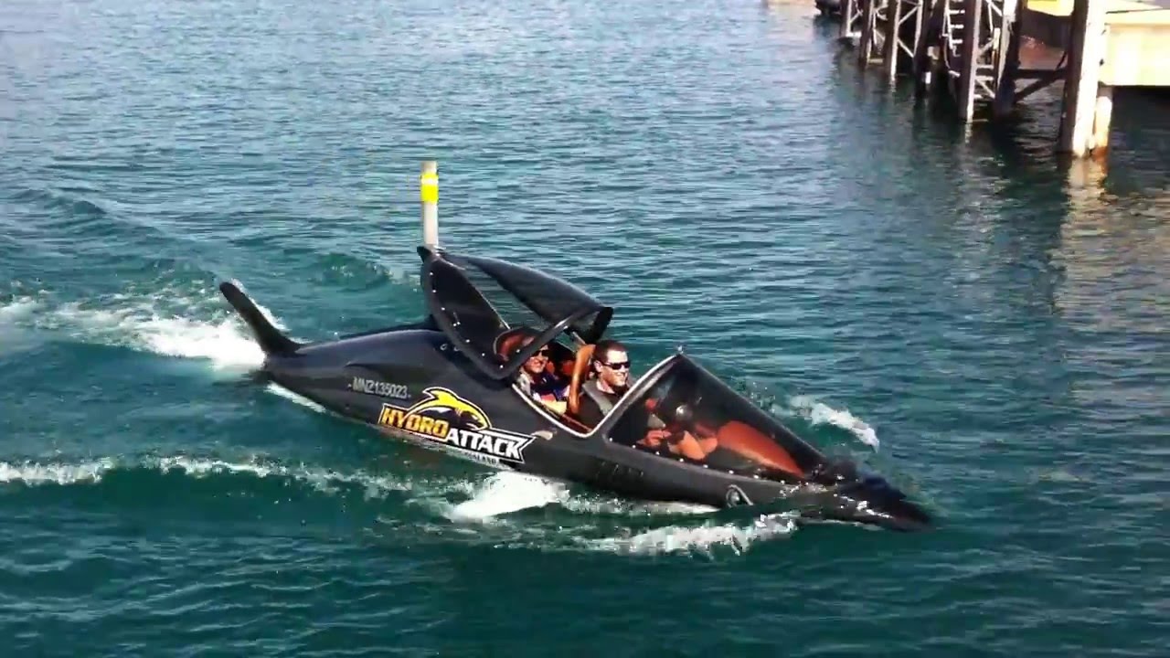 Hydro Attack Shark Boat Youtube