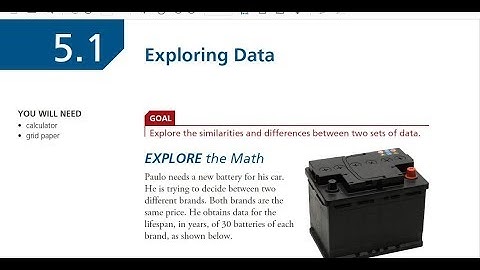 FM 20 5.1 Exploring Data and Statistical Analysis