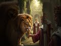 hungry lion and smart king#aivideo#stories#shorts