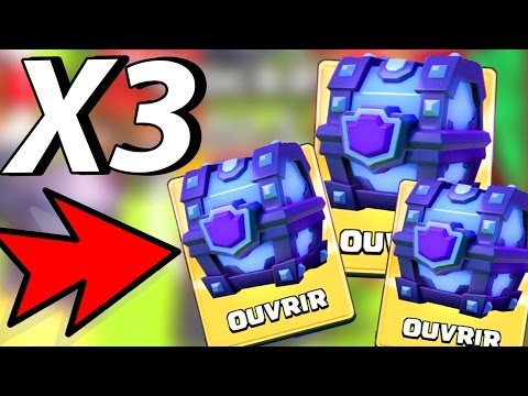 CLASH ROYALE OUVRONS SES 3 SUPER COFFRES MAGIQUES ! - CLASH ROYALE OUVRONS SES 3 SUPER COFFRES MAGIQUES !