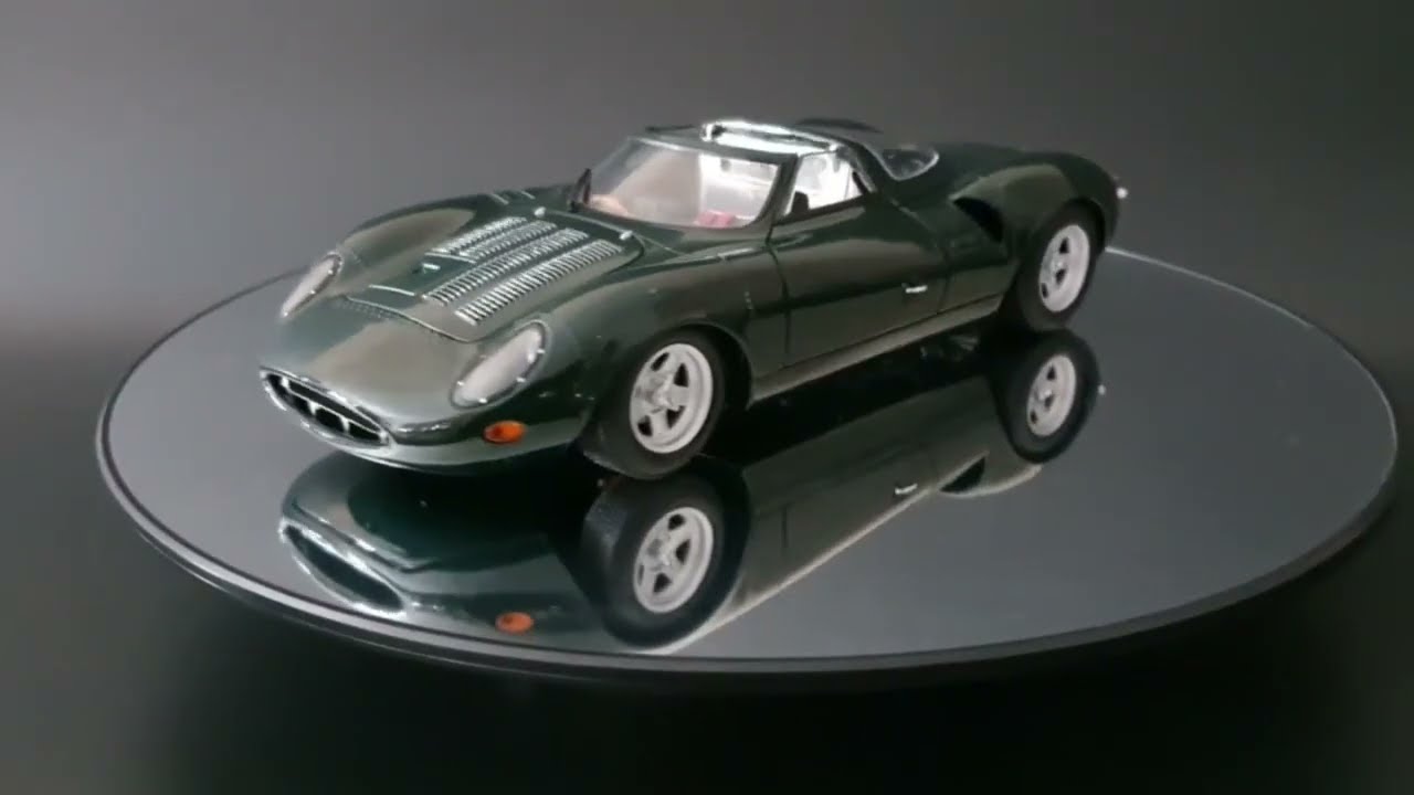 1/18 AUTOart Jaguar XJ 13 (dark green) 1967 - YouTube
