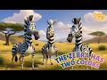 🎵 The Zebra Has Two Colors | Animals Songs For Toddlers & Kids | Learning Videos for children 🎵