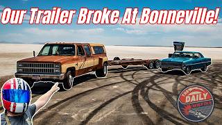 We Drive On The Salt At Bonneville In The Nova! A Wheel Bearing Filled Adventure!!!